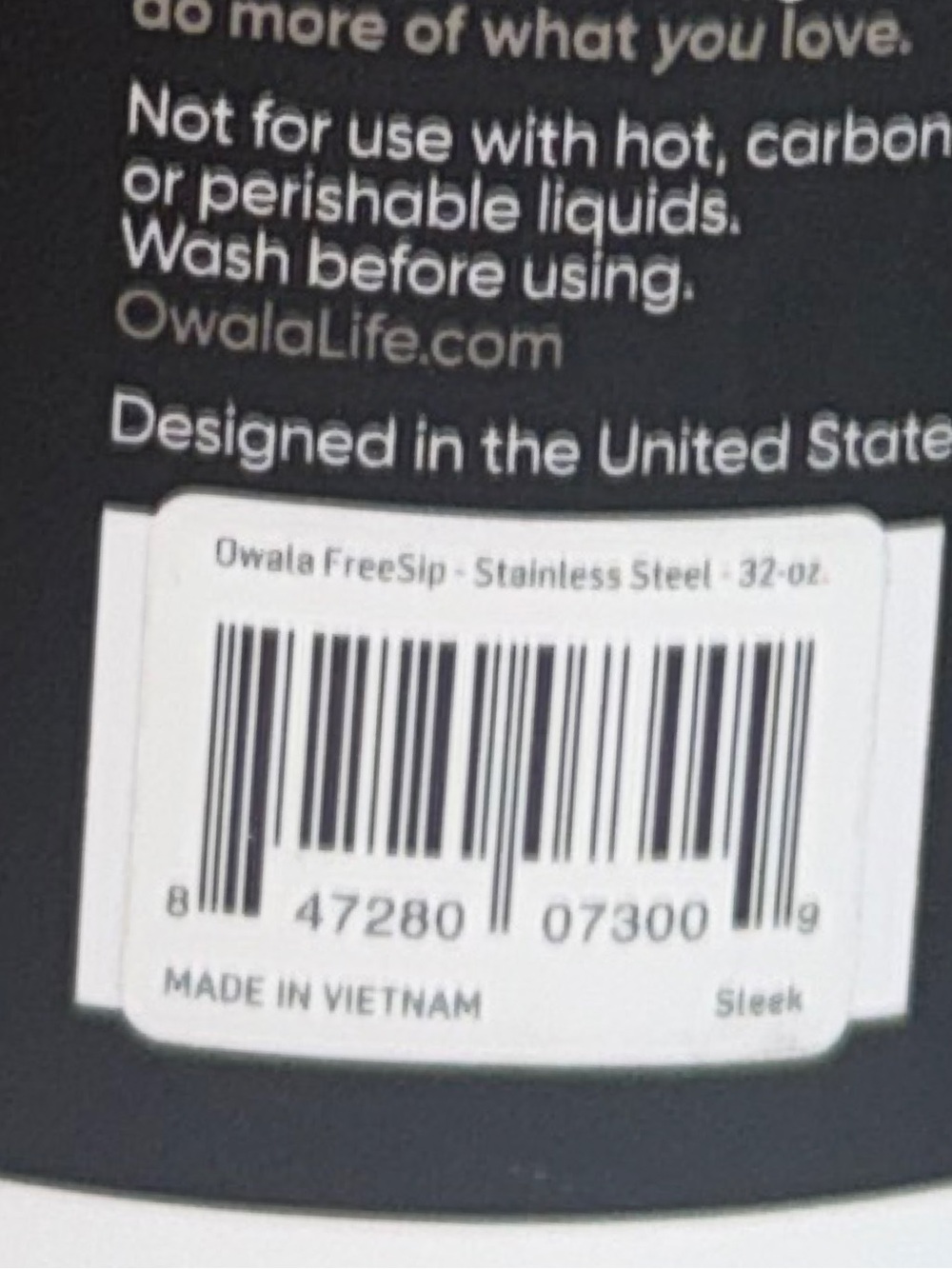 Owala 32oz FreeSip Stainless Steel
Water Bottle - Sleek
New with Tag - Picture 9 of 9